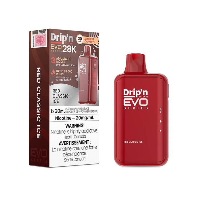 Drip'n by Envi EVO Series 28K Disposable - Red Classic