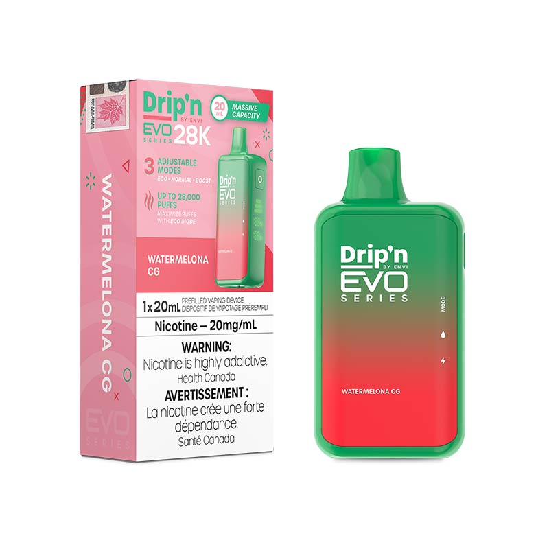 Drip'n by Envi EVO Series 28K Disposable - Watermelon CG