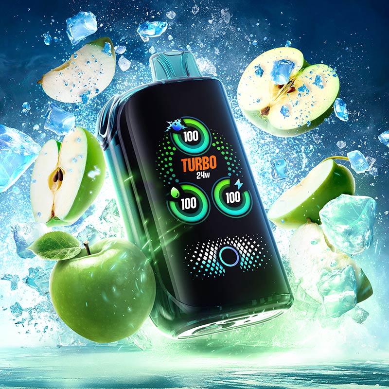 Drip'n by Envi x Fasta Blast 30K Disposable - Green Apple Ice (ON) - Bay Vape
