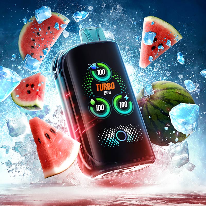 Drip'n by Envi x Fasta Blast 30K Disposable - Watermelon Ice (ON) - Bay Vape