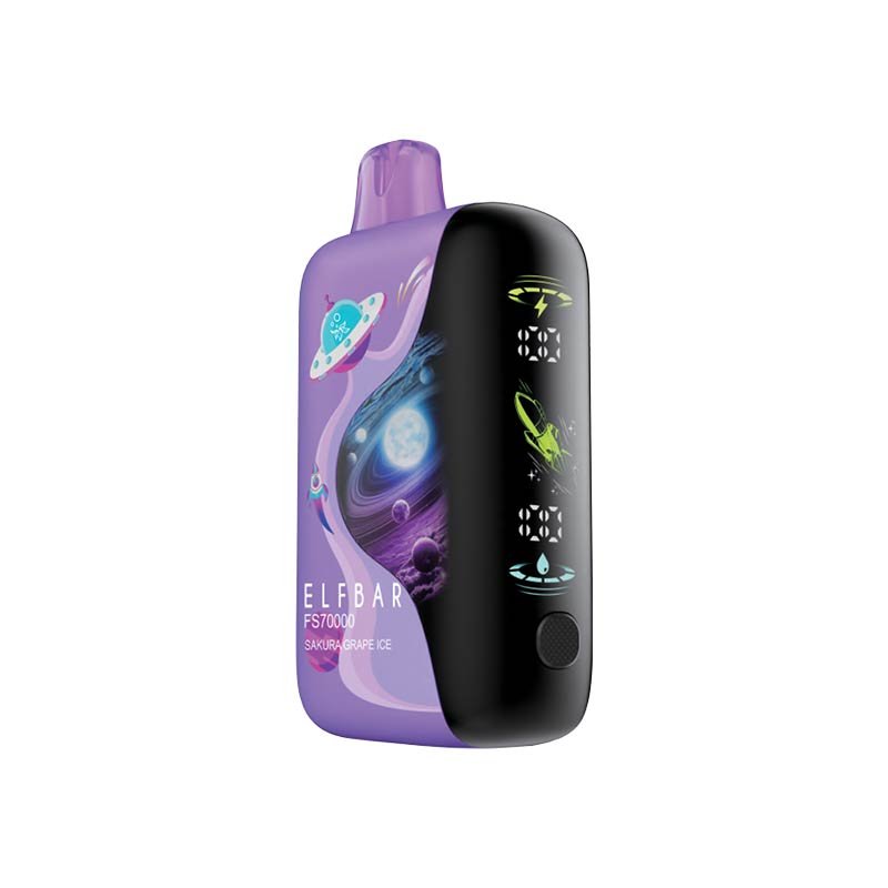 ELF Bar FS70K Disposable - Sakura Grape Ice (AB) - Bay Vape
