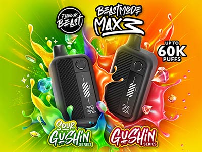 Flavour Beast - Beast Mode Max 3 Disposable - 20ml 60K Puffs - New Gushin' Flavours | Bay Vape