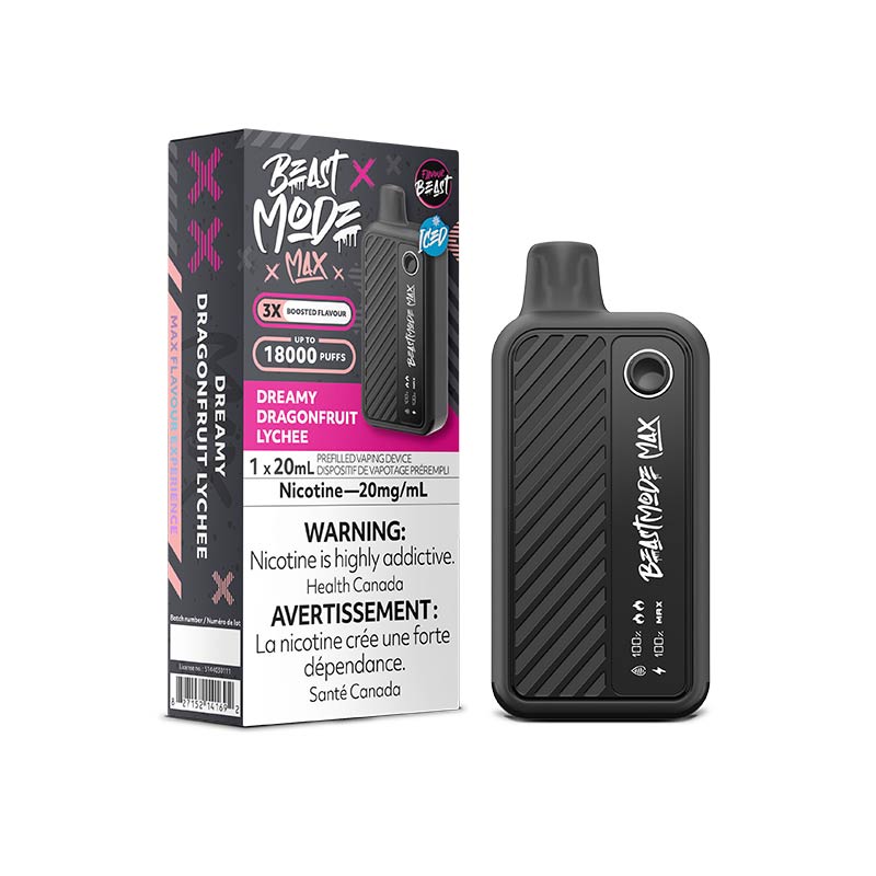 Flavour Beast Beast Mode Max 18K Disposable - Dreamy Dragonfruit Lychee Iced (ON)