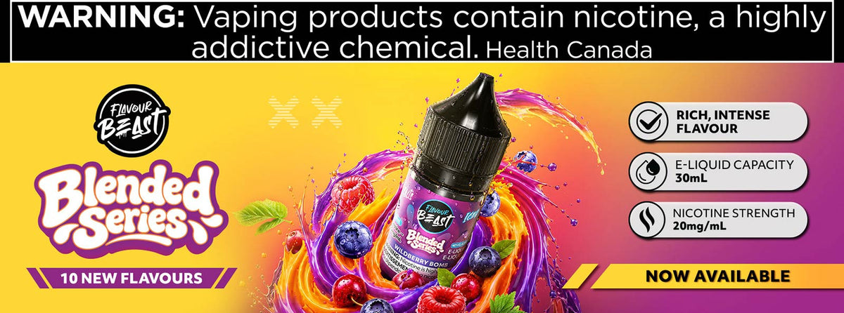 Flavour Beast Blended Series E-Liquids | Bay Vape