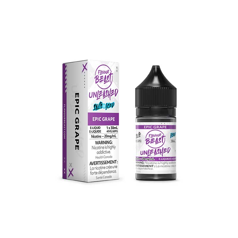 Flavour Beast E-Liquid Unleashed - Epic Grape Iced