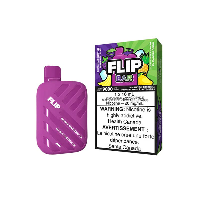 Flip Bar 9000 Disposable - Banana Blackberry Ice & Mango Pineapple Ice
