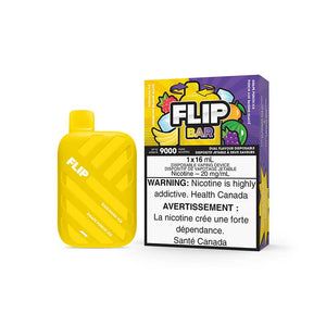 Flip Bar 9000 Disposable - Razz-Nana Ice & Grape Punch Ice