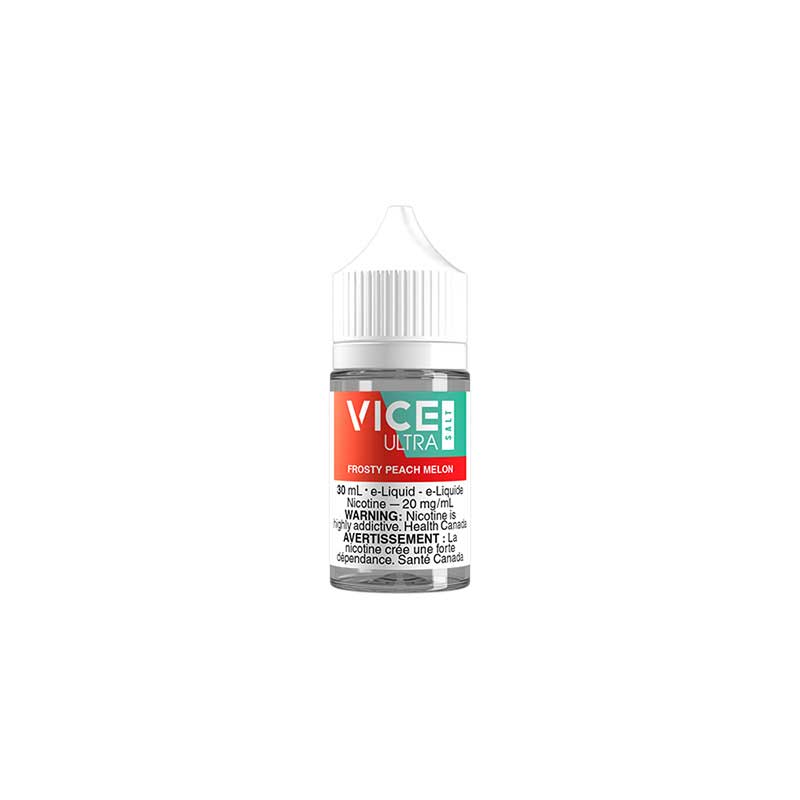 Frosty Peach Melon By Vice Ultra Salt (ON) - Bay Vape