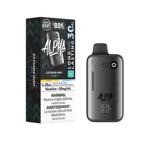 Flavour Beast Alpha Disposable - Extreme Mint Iced (ON) - Bay Vape