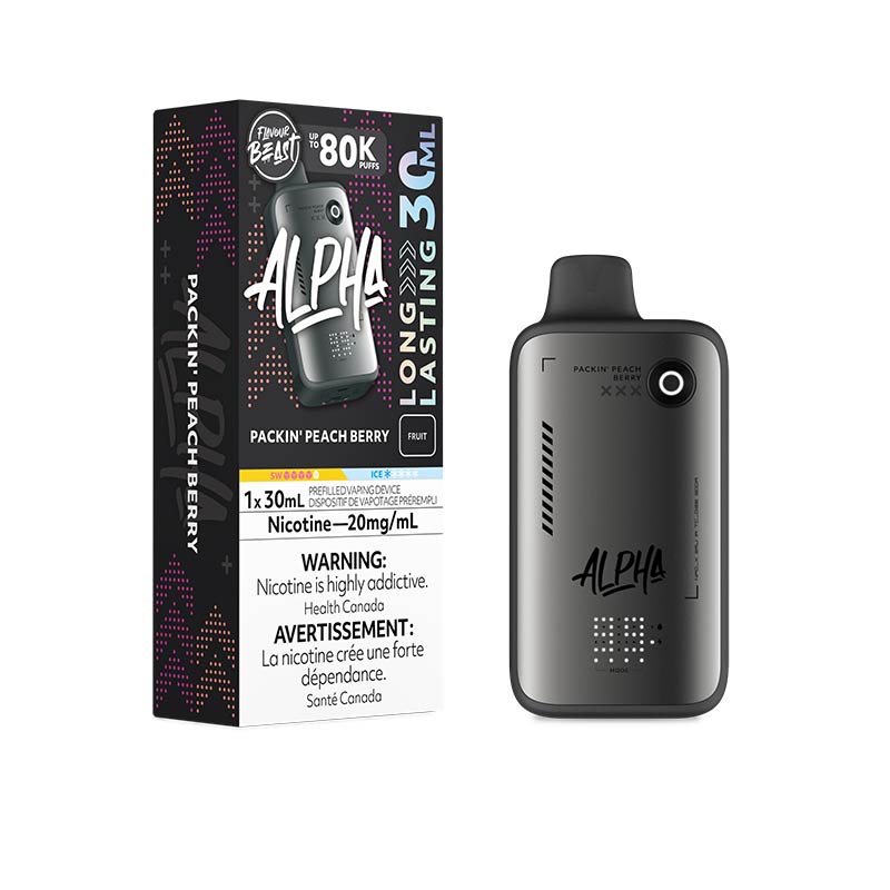 Flavour Beast Alpha Disposable - Packin' Peach Berry (ON) - Bay Vape