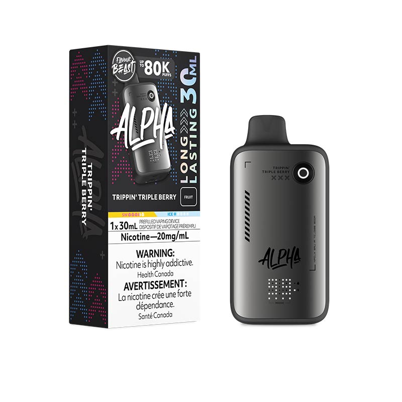 Flavour Beast Alpha Disposable - Trippin' Triple Berry (ON) - Bay Vape