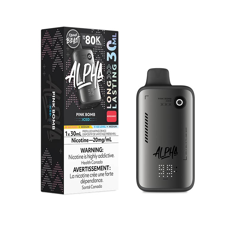 Flavour Beast Alpha Disposable - Pink Bomb (MB) - Bay Vape