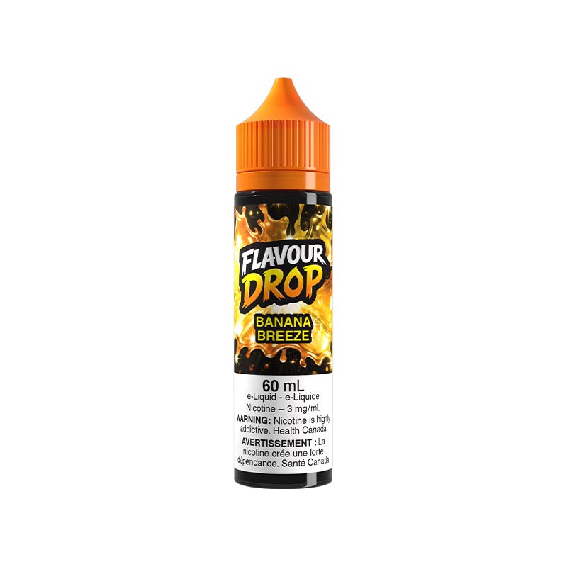 Banana Breeze By Flavour Drop Vape Juice (MB) - Bay Vape