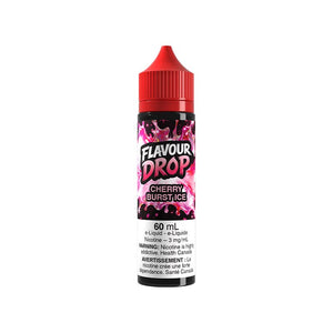 Cherry Burst Ice By Flavour Drop Vape Juice (MB) - Bay Vape