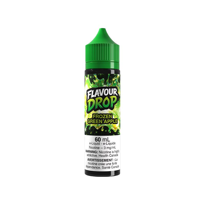 Frozen Green Apple By Flavour Drop Vape Juice (MB) - Bay Vape