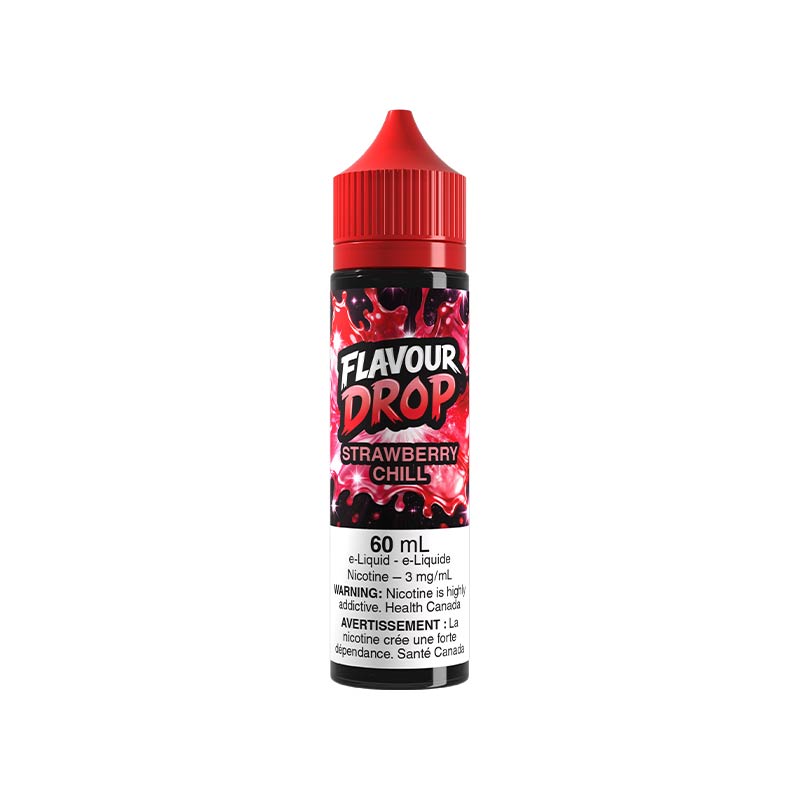 Strawberry Chill By Flavour Drop Vape Juice (MB) - Bay Vape
