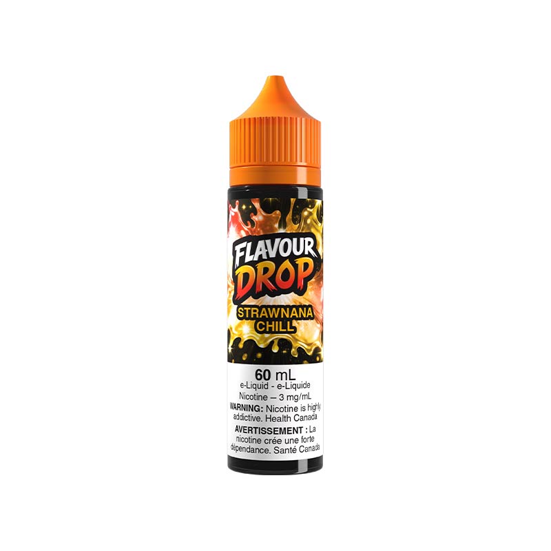 Strawnana Chill By Flavour Drop Vape Juice (MB) - Bay Vape