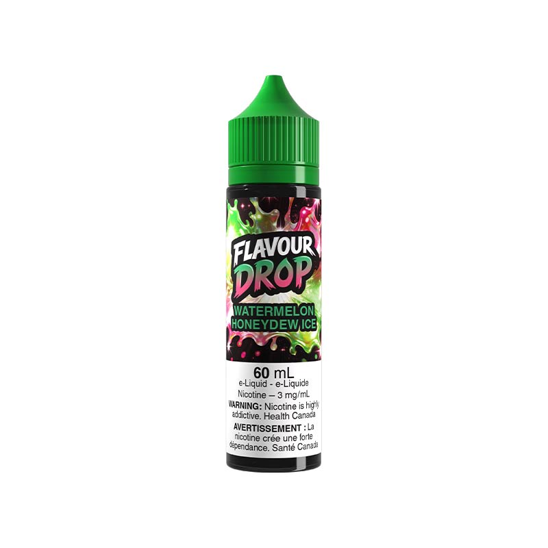 Watermelon Honeydew Ice By Flavour Drop Vape Juice (MB) - Bay Vape