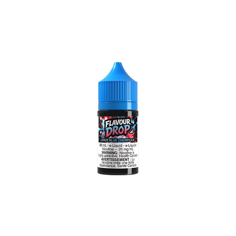 Sour Blue Cherry Ice By Flavour Drop Salt Juice (MB) - Bay Vape