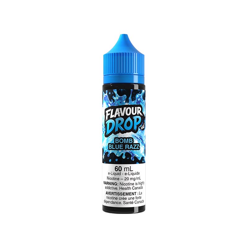 Bomb Blue Razz By Flavour Drop Salt Juice (ON) - Bay Vape
