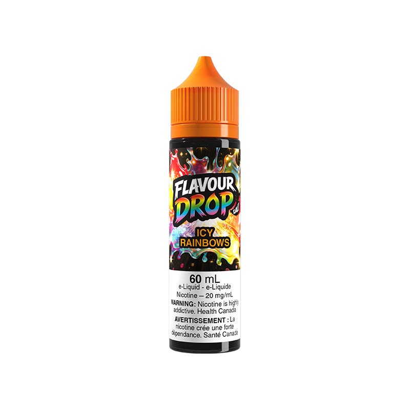 Icy Rainbows By Flavour Drop Salt Juice (ON) - Bay Vape
