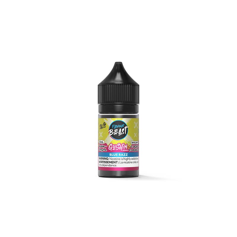 Gushin Blue Razz Salt by Flavour Beast E-Liquid (AB) - Bay Vape