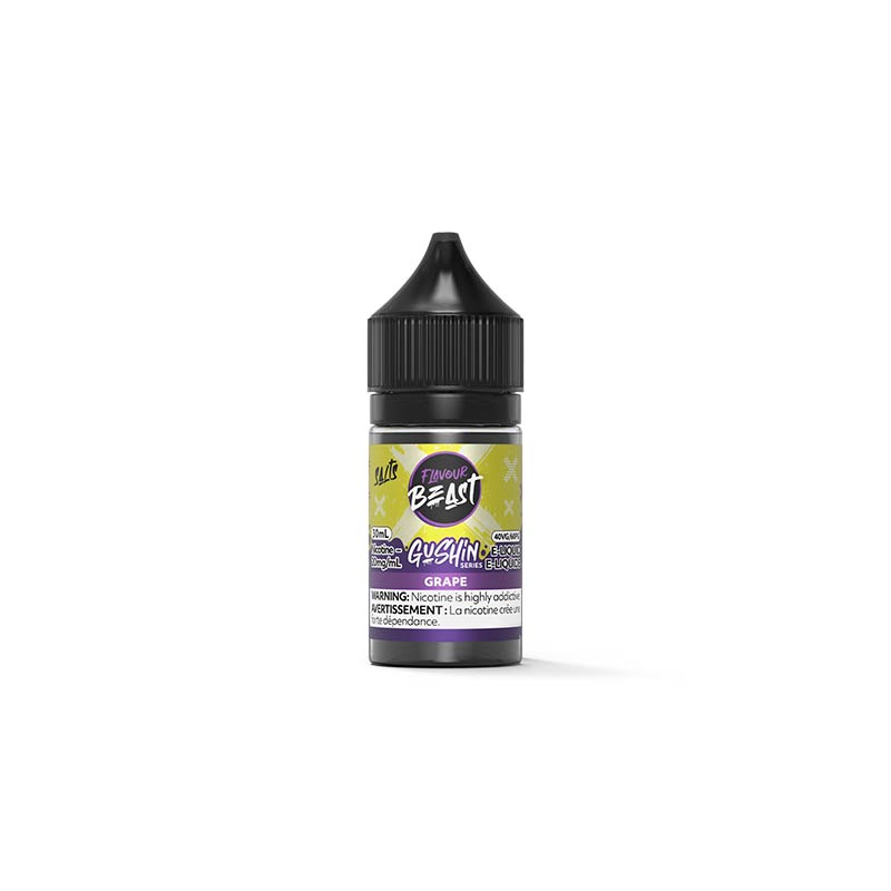Gushin Grape Salt by Flavour Beast E-Liquid (ON)