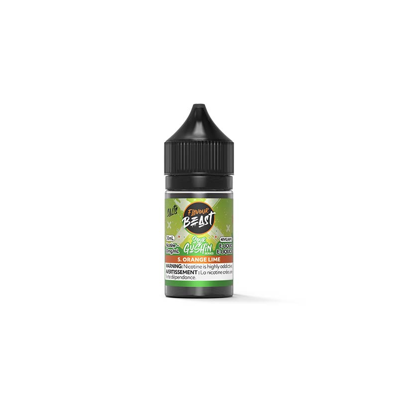 Gushin S. Orange Lime Salt by Flavour Beast E-Liquid (ON) - Bay Vape