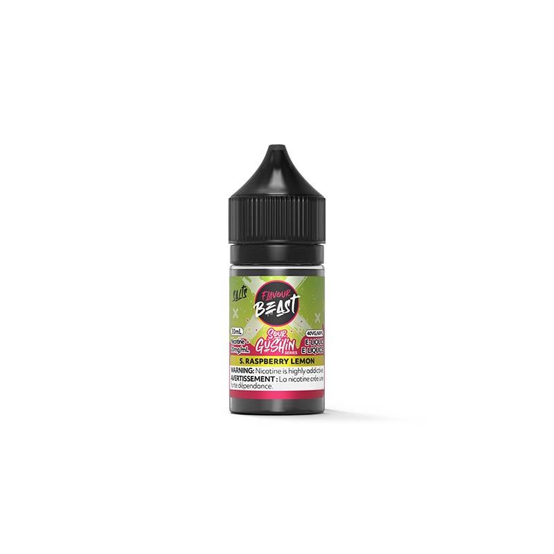 Gushin S. Raspberry Lemon Salt by Flavour Beast E-Liquid (ON) - Bay Vape