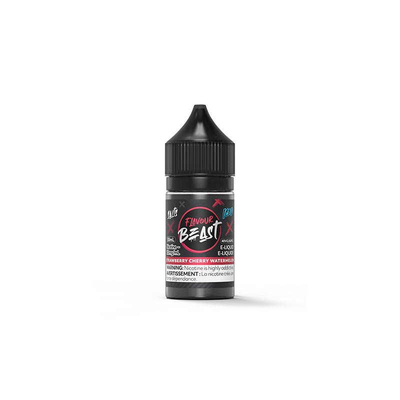 Strawberry Cherry Watermelon Iced by Flavour Beast E-Liquid (AB) - Bay Vape