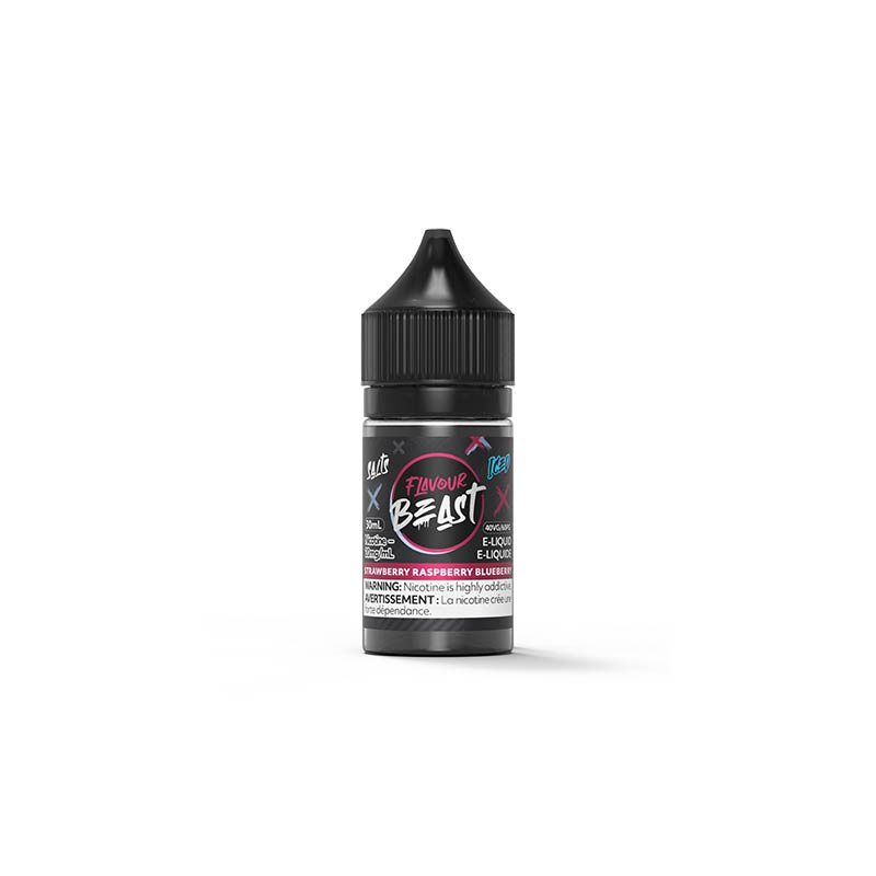Strawberry Raspberry Blueberry Iced by Flavour Beast E-Liquid (AB) - Bay Vape