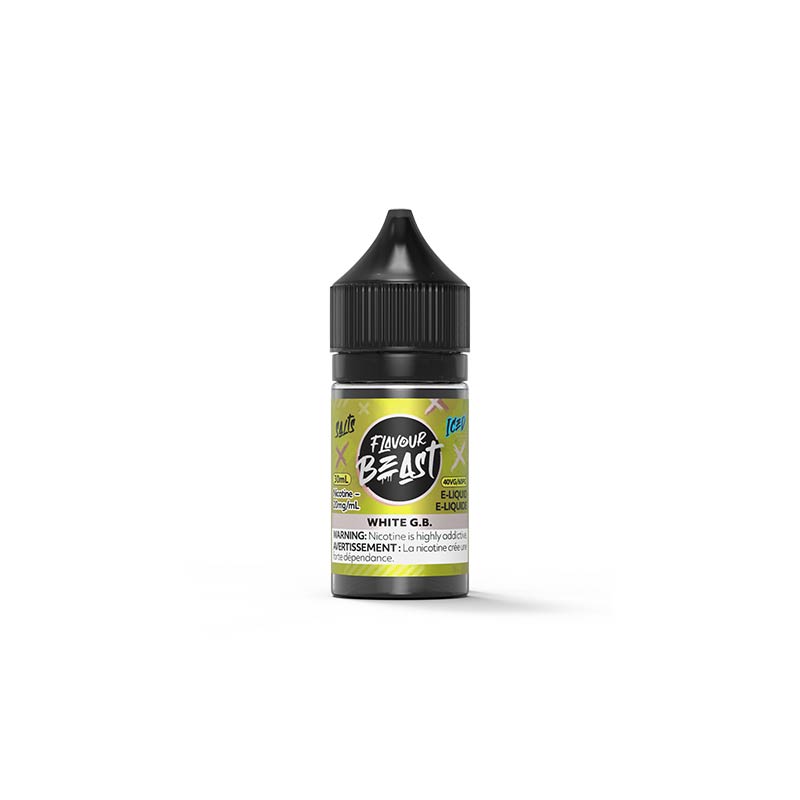 White G.B. Iced by Flavour Beast E-Liquid (ON) - Bay Vape