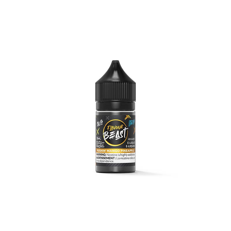 Pushin' Mango Pineapple Iced Salt by Flavour Beast E-Liquid (AB)