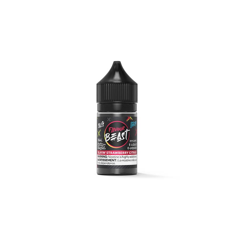 Slayin' Strawberry Citrus Iced Salt by Flavour Beast E-Liquid (AB)