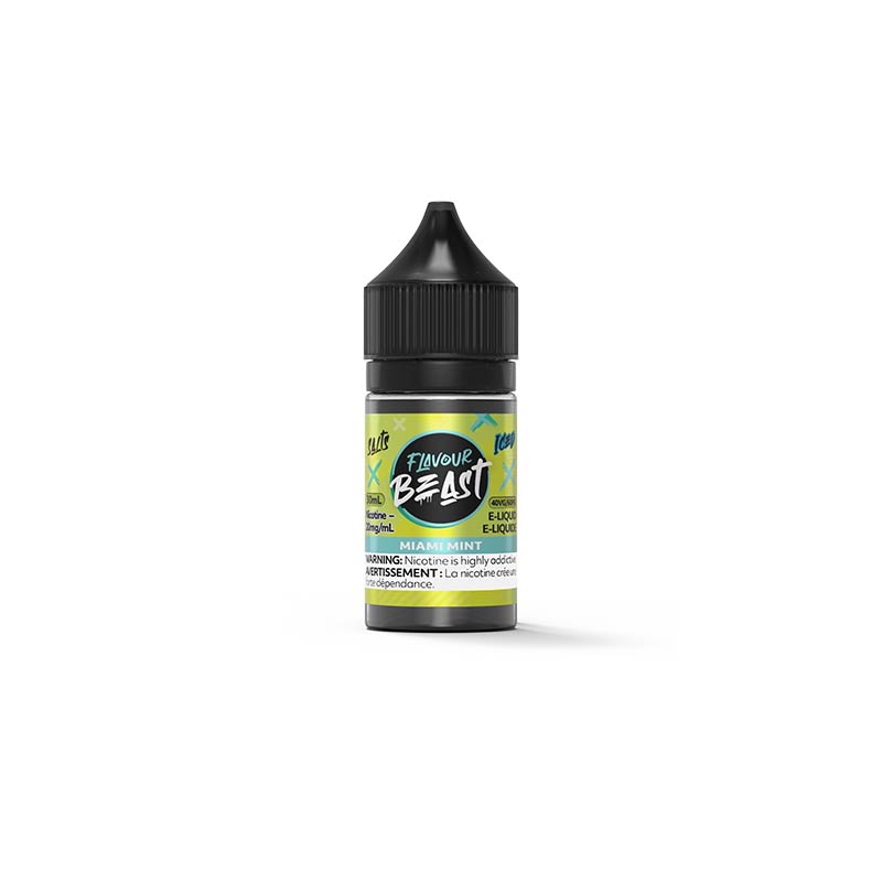 Miami Mint Iced Salt by Flavour Beast E-Liquid (MB) - Bay Vape