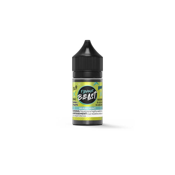 Miami Mint Iced Salt by Flavour Beast E-Liquid | Bay Vape Miami Mint Iced Salt by Flavour Beast E-Liquid | Bay Vape