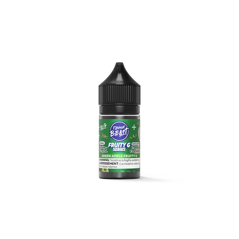 Green Apple Fruity G Salt by Flavour Beast E-Liquid (MB) - Bay Vape