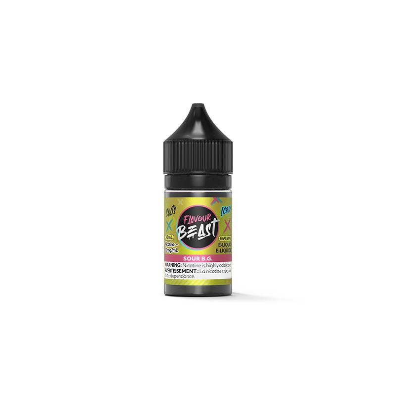 Sour B.G. Iced Salt by Flavour Beast E-Liquid (MB) - Bay Vape