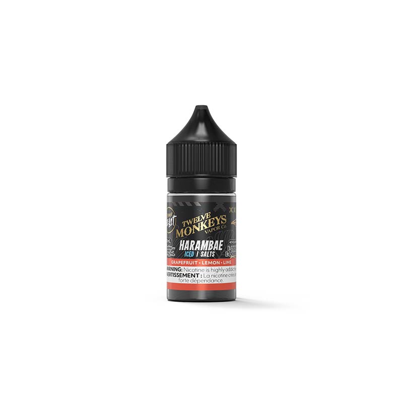 Harambae Iced Salt by Flavour Beast X 12 Monkeys E-Liquid