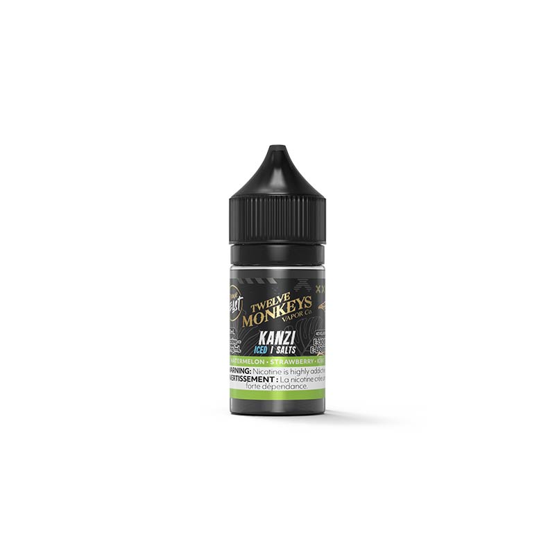 Kanzi Iced Salt by Flavour Beast X 12 Monkeys E-Liquid (ON) - Bay Vape
