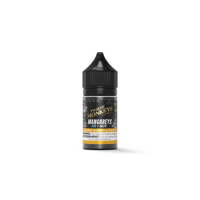 Mangabeys Iced Salt by Flavour Beast X 12 Monkeys E-Liquid (AB) - Bay Vape