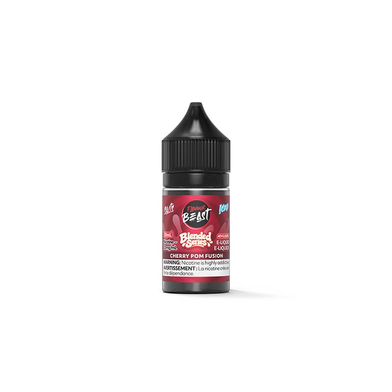 Cherry Pom Fusion Iced Salt by Flavour Beast E-Liquid - Blended (ON)