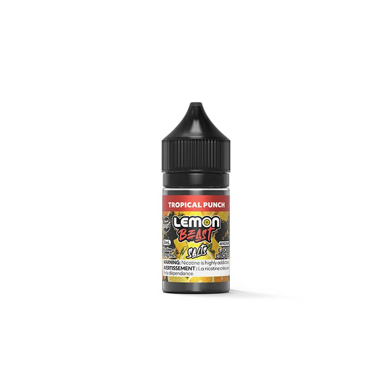 Tropical Punch Lemon Salt by Flavour Beast E-Liquid (ON) - Bay Vape