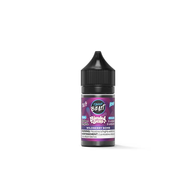 Wildberry Bomb Iced Salt by Flavour Beast E-Liquid - Blended (AB)