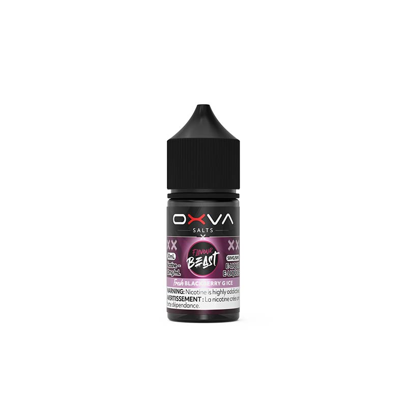 Fresh Blackberry G Ice Salt by Flavour Beast X OXVA E-Liquid (AB)