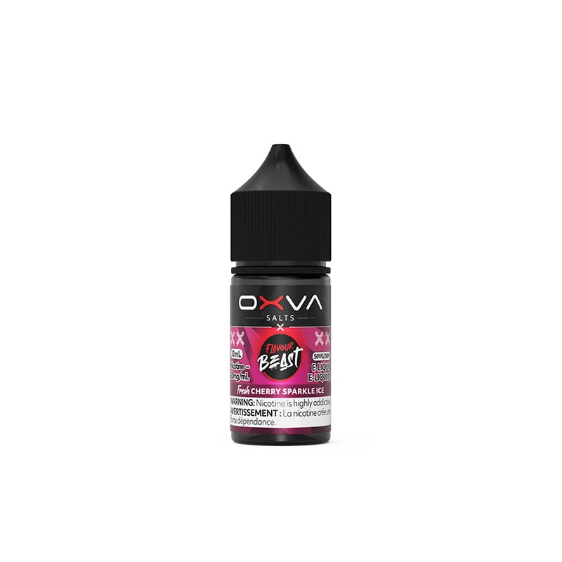 Fresh Cherry Sparkle Ice Salt by Flavour Beast X OXVA E-Liquid (AB)