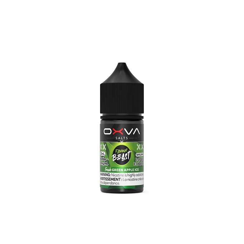 Fresh Green Apple Ice Salt by Flavour Beast X OXVA E-Liquid (AB)