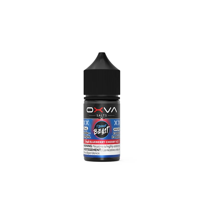 Fresh Blueberry Cherry Ice Salt by Flavour Beast X OXVA E-Liquid (MB) - Bay Vape
