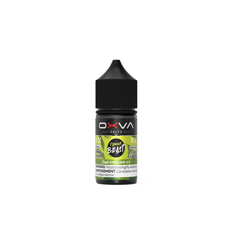 Fresh Kiwi Lime Ice Salt by Flavour Beast X OXVA E-Liquid (MB) - Bay Vape