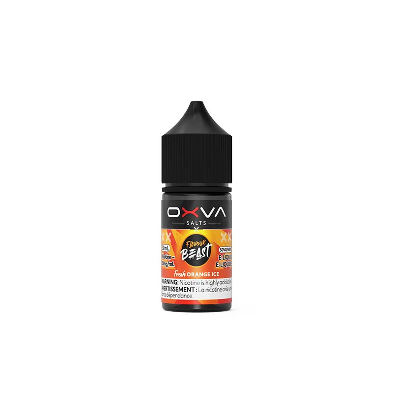 Fresh Orange Ice Salt by Flavour Beast X OXVA E-Liquid (MB) - Bay Vape